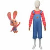 Enfant Zootopia 2 Molly Pantalon Chemise Uniform Cosplay Costume