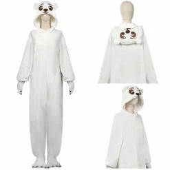 Enfant Zootopia Ours Polaire Combinaison Pyjamas Cosplay Costume Carnaval -Cosplay Éclat Soldes 15008485 costumebuy2009
