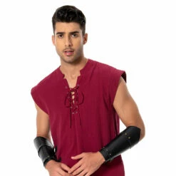 Adult Pirate Cosplay Costume Chemise Retro Halloween Carnival -Cosplay Éclat Soldes 15008618 5