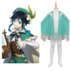 Genshin Impact Enfant Venti Maillot De Bain Cosplay Costume