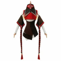 Genshin Impact Xinyan Qipao Cosplay Costume -Cosplay Éclat Soldes 1d49b93f95bb2354c90e66b781407692
