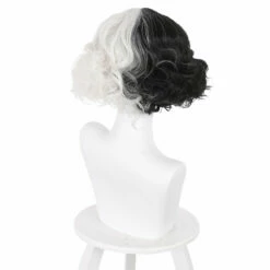 Cruella Emma Stone Film Cosplay Perruque V3 -Cosplay Éclat Soldes 20405NA 3