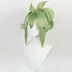 Genshin Impact Kuki Shinobu Cosplay Perruque -Cosplay Éclat Soldes 20S8459B 3