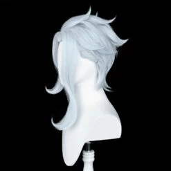 Genshin Impact Fatui Dottore Cosplay Perruque -Cosplay Éclat Soldes 20S8493 4