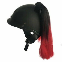 Harley Quinn Perruque Double Queue De Cheval Motard Cosplay -Cosplay Éclat Soldes 2108031 4