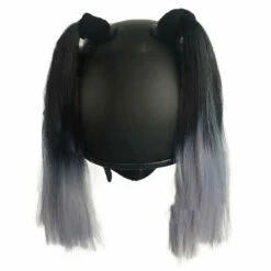 Harley Quinn Perruque Double Queue De Cheval Motard Cosplay -Cosplay Éclat Soldes 2108031 7