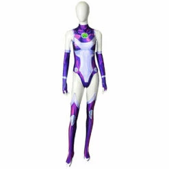 DC Teen Titans Starfire Combinaison Cosplay Costume