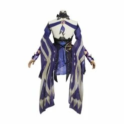 Genshin Impact Keqing Cosplay Costume -Cosplay Éclat Soldes 21f923cd4a3c68bd945b2a5d338b3520