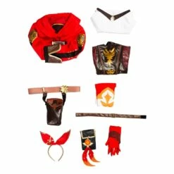 Genshin Impact Amber Cosplay Costume -Cosplay Éclat Soldes 245d043aab509d0a32d67aaf71406a31