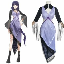 Genshin Impact Baal Cosplay Costume Design Original - Cossky
