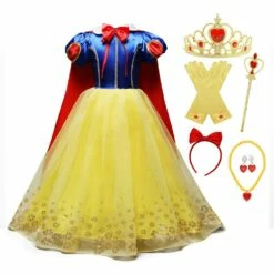 Blanche-Neige Princesse Robe Enfant -Cosplay Éclat Soldes 250440 5