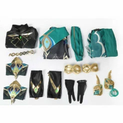 Genshin Impact Al Haitham Jeu Uniform Cosplay Costume Halloween Carnival -Cosplay Éclat Soldes 2504831 6