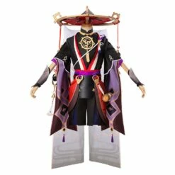 Genshin Impact Fatui Scaramouche Cosplay Costume -Cosplay Éclat Soldes 250824 1