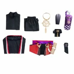 Genshin Impact Fatui Scaramouche Cosplay Costume -Cosplay Éclat Soldes 250824 8