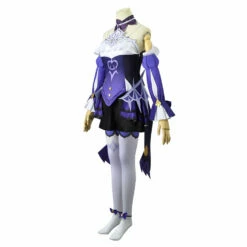 Genshin Impact Fischl Von Luftschloss Narfidort Robe Cosplay Costume Carnival Halloween -Cosplay Éclat Soldes 2515574 2