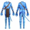 Enfant Avatar:The Way Of Water Jake Sully Combinaison Cosplay Costume Carnaval