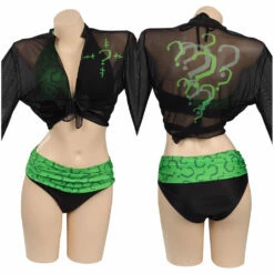 Le Batman Riddler Maillot De Bain Cape Cosplay Costume Design Original -Cossky -Cosplay Éclat Soldes 2536457 cosplayying
