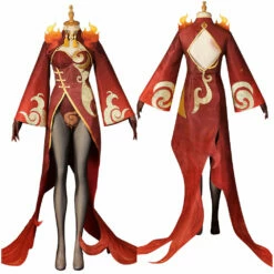 Genshin Impact Indarias Femme Uniforme Cosplay Costume Carnival Halloween