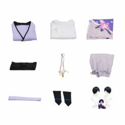 Genshin Impact Wanderer Cosplay Costume -Cosplay Éclat Soldes 2538463 6