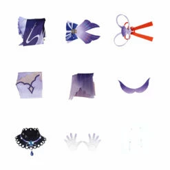 Genshin Impact Sangonomiya Kokomi Cosplay Costume -Cosplay Éclat Soldes 253853 3