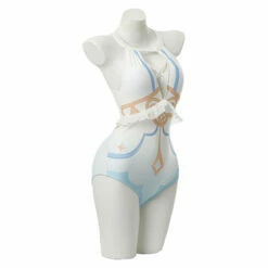 Genshin Impact Lumine Maillot De Bain Cosplay Costume -Cosplay Éclat Soldes 254069 2