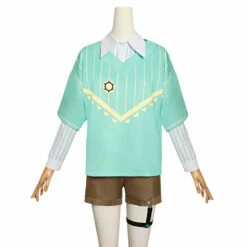 Genshin Impact Venti Cosplay Costume Ver.2 -Cosplay Éclat Soldes 254212 1