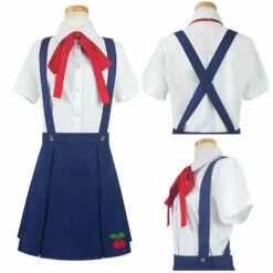 Bakemonogatari Mayoi Hachikuji JK Uniforme Carnival Cosplay Costume -Cosplay Éclat Soldes 254757 costumebuy2009