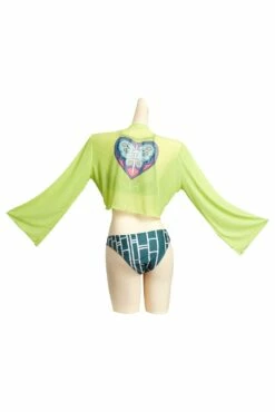 Jolyne Cujoh Stone Ocean JoJo's Bizarre Adventure Tops Et Shorts Design Original Maillot De Bain- Cossky -Cosplay Éclat Soldes 2555327 3