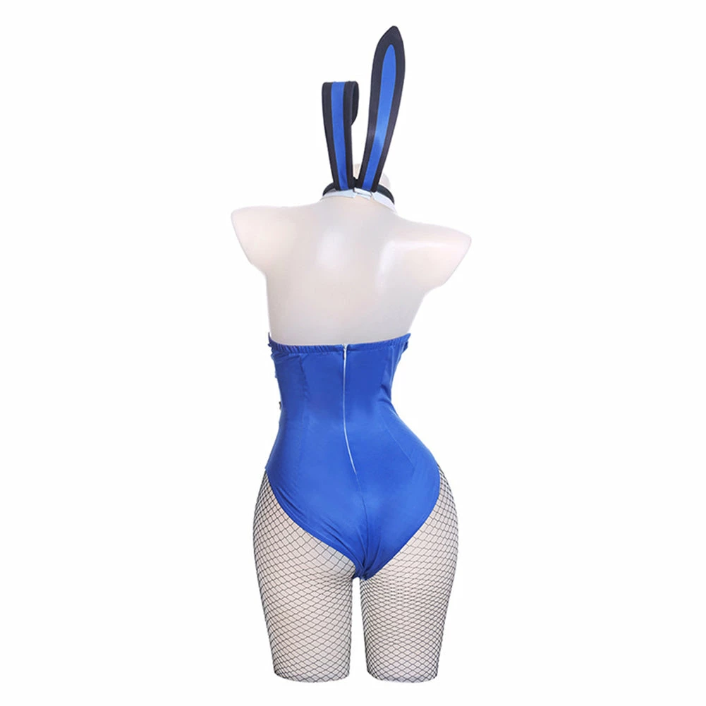 Genshin Impact Yelan Bunny Girls Cosplay Costume 2 Genshin Impact Yelan Bunny Girls Cosplay Costume – Image 2