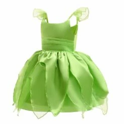 Enfant Clochette Tinker Bell Robe Cosplay Costume 6 Enfant Clochette Tinker Bell Robe Cosplay Costume -Cosplay Éclat Soldes 257342 2