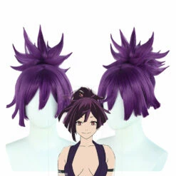 Anime Jigoku Raku Perruque Violet Cosplay Carnaval -Cosplay Éclat Soldes 258479 5