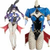 Genshin Impact Mona Bunny Girls Cosplay Costume - Cossky