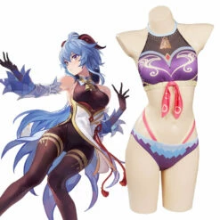Genshin Impact Ganyu Maillot De Bain Cosplay Costume