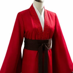 2020 Mulan Film Mulan Hanfu Rouge Cosplay Costume -Cosplay Éclat Soldes 337c552d9a2c1dfe0539cf3a04226873