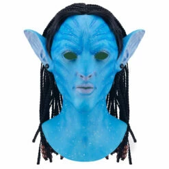 Avatar Masque En Latex Cosplay Costume