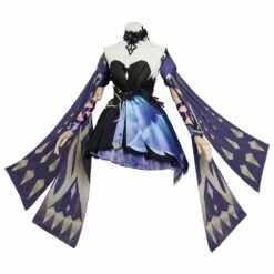 Genshin Impact Keqing Cosplay Costume -Cosplay Éclat Soldes 36b00ad3dc8883e0783a0f4ff2928c1a