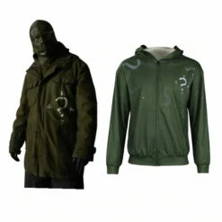 Batman Riddler Sweat à Capuche Cosplay Costume Design Original - Cossky