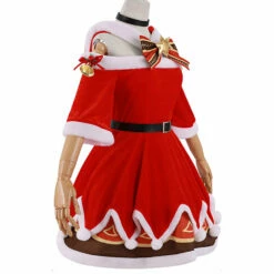 Genshin Impact Barbara Noël Robe Cosplay Costume -Cosplay Éclat Soldes 40b9d985d03ae7f140f28652b72d2143