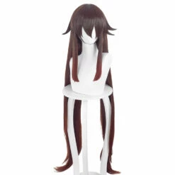 Genshin Impact Hu Tao Perruque Longue Cosplay Perruque