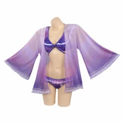 Genshin Impact Raiden Shogun Maillot De Bain Design Original Cosplay Costume-Cossky -Cosplay Éclat Soldes 55bc9f9a4a926f72fe3c346a51fb741d