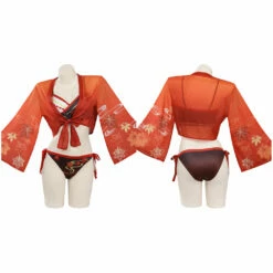 Genshin Impact Kaedehara Kazuha Maillot De Bain Cosplay Costume