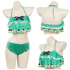 Genshin Impact Venti Maillot De Bain Cosplay Costume -Cosplay Éclat Soldes 576576e6c5294b8846529d671d485df0