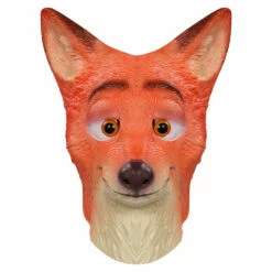 2022 Zootopia 2: Nick Masque Cosplay Latex Masque -Cosplay Éclat Soldes 60057 1