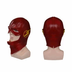 The Flash Barry Allen Masque Cosplay Latex Masque
