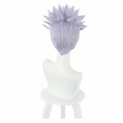 Jujutsu Kaisen Satoru Gojou Cosplay Perruque -Cosplay Éclat Soldes 61088ba45462916fabb18b268960ff67