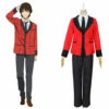 Kakegurui Ryouta Suzui Uniforme Scolaire Halloween Carnaval Cosplay Costume