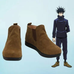 Jujutsu Kaisen Fushiguro Megumi Cosplay Chaussures -Cosplay Éclat Soldes 6fa14070f5a0d20712fe7edf34f317b4