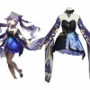 Genshin Impact Keqing Cosplay Costume