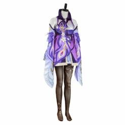Adulte Femme Genshin Impact Keqing Uniforme Cosplay Costume -Cosplay Éclat Soldes 7ff64aef9cd2579e01811f9a371ca165