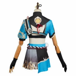 Genshin Impact Miss Hina Goro Robe Cosplay Costume Design Original-Cossky -Cosplay Éclat Soldes 8650713bb819526df758739104e9419b